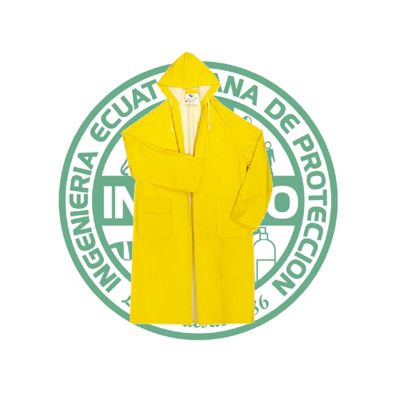 abrigo tres impermeable amarillo ropa industrial pvc inecpro ecuador-01